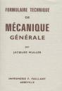 Formulaire Technique De Mécanique Générale - Preview