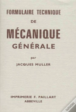 Capa do artigo Formulaire Technique De Mécanique Générale