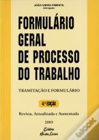 Formulário Geral de Processo de Trabalho