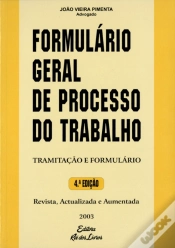 Capa do artigo Formulário Geral de Processo de Trabalho