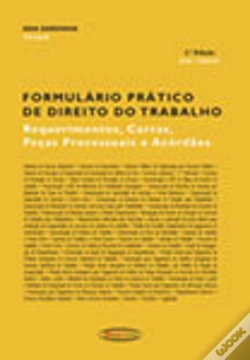 Capa do artigo Formulário Prático de Direito do Trabalho