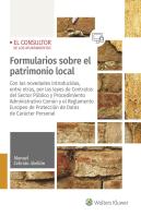 Formularios Sobre El Patrimonio Local