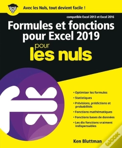 Capa do artigo Formules Et Fonctions Pour Excel Pour Les Nuls