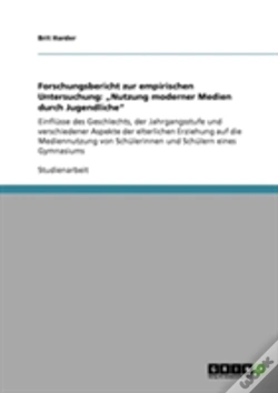 Capa do artigo Forschungsbericht Zur Empirischen Untersuchung