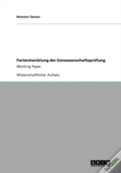 Capa do artigo Fortentwicklung Der Genossenschaftsprufung