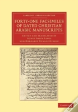 Capa do artigo Forty-One Facsimiles Of Dated Christian Arabic Manuscripts