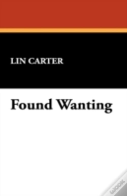 Capa do artigo Found Wanting