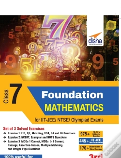Capa do artigo Foundation Mathematics For Iit-Jee/ Ntse/ Olympiad Class 7 - 3rd Edition
