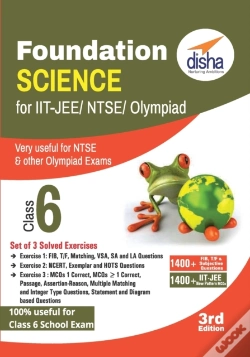 Capa do artigo Foundation Science For Iit-Jee/ Neet/ Ntse/ Olympiad Class 6 - 3rd Edition