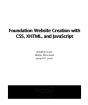 Foundation Website Creation With Css, Xhtml, And Javascript - Preview