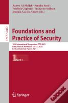 Foundations And Practice Of Security