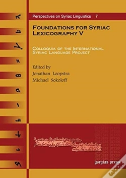 Capa do artigo Foundations For Syriac Lexicography V