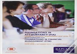 Foundations In Financial Management - Study Text