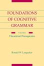 Foundations Of Cognitive Grammar - Preview