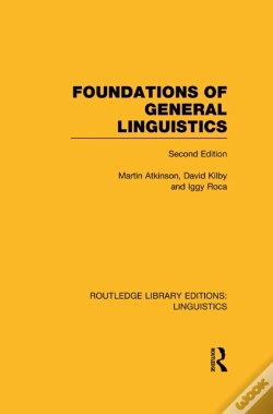 Capa do artigo Foundations Of General Linguistics (Rle Linguistics A: General Linguistics)