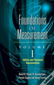 Capa do artigo Foundations Of Measurement Volume I