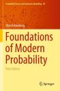 Foundations Of Modern Probability - Preview