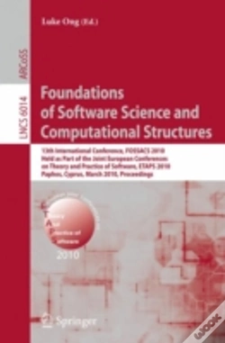 Capa do artigo Foundations Of Software Science & Comput