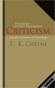 Capa do artigo Founders Of Old Testament Criticism