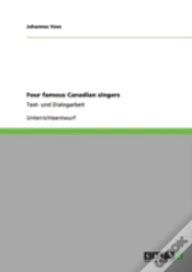 Capa do artigo Four Famous Canadian Singers