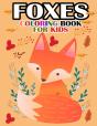 Foxes Coloring Book For Kids - Preview