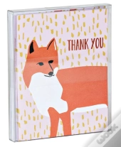 Foxy Thank You Notecard Set