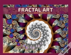 Capa do artigo Fractal Art A Coloring Book By Doug Harrington Cbk001