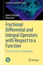 Fractional Differential And Integral Operators With Respect To A Function - Preview
