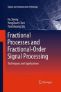 Fractional Processes And Fractional-Order Signal Processing - Preview