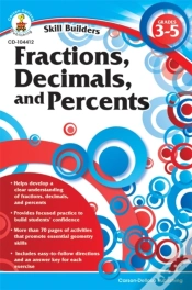 Capa do artigo Fractions, Decimals, And Percents, Grades 3 - 5