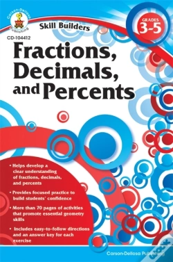 Capa do artigo Fractions, Decimals, And Percents, Grades 3 - 5