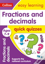 Fractions & Decimals Quick Quizzes Ages 7-9