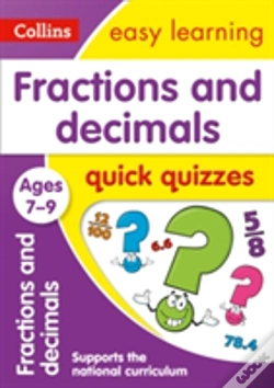 Capa do artigo Fractions & Decimals Quick Quizzes Ages 7-9