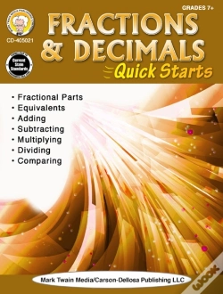 Capa do artigo Fractions & Decimals Quick Starts, Grades 4 - 9