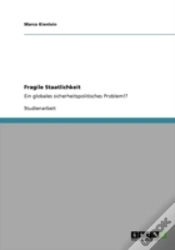 Capa do artigo Fragile Staatlichkeit