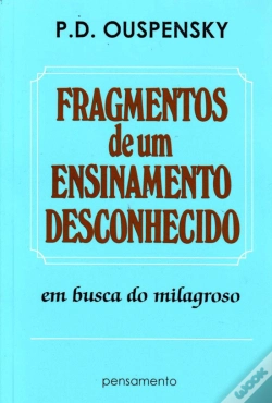 Capa do artigo Fragmentos de um Ensinamento Desconhecido