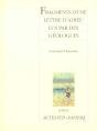 Fragments D'Une Lettre D'Adieu Lus Par Des Géologues - Preview