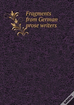 Capa do artigo Fragments From German Prose Writers