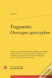 Capa do artigo Fragments. Ouvrages Apocryphes.