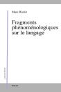 Fragments Phénoménologiques Sur Le Langage - Preview