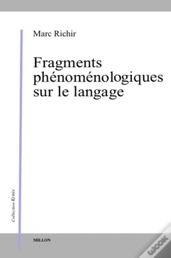 Capa do artigo Fragments Phénoménologiques Sur Le Langage