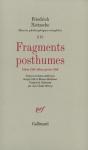 Fragments Posthumes (Debut 1888 Debut 1889) - Preview