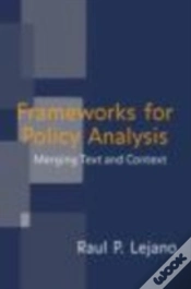 Capa do artigo Frameworks For Policy Analysis