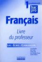 Francais 1e ; Bac Professionnel ; Livre Du Professeur - Preview
