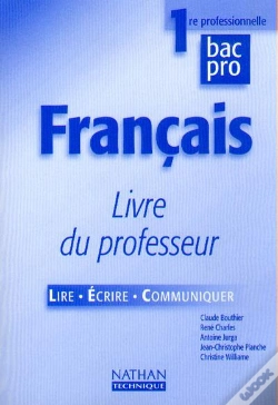 Capa do artigo Francais 1e ; Bac Professionnel ; Livre Du Professeur