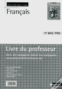 Capa do artigo Francais 1ere Bac Pro (Entre-Lignes) Professeur 2010