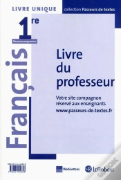 Capa do artigo Francais 1ere (Passeurs De Textes) Livre Du Professeur 2012
