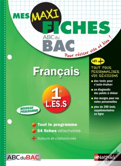 Capa do artigo Francais ; 1re L, Es, S