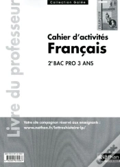 Capa do artigo Francais 2eme Bac Pro (Galee) Professeur 2011