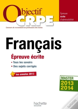 Capa do artigo Français ; Épreuve Écrite